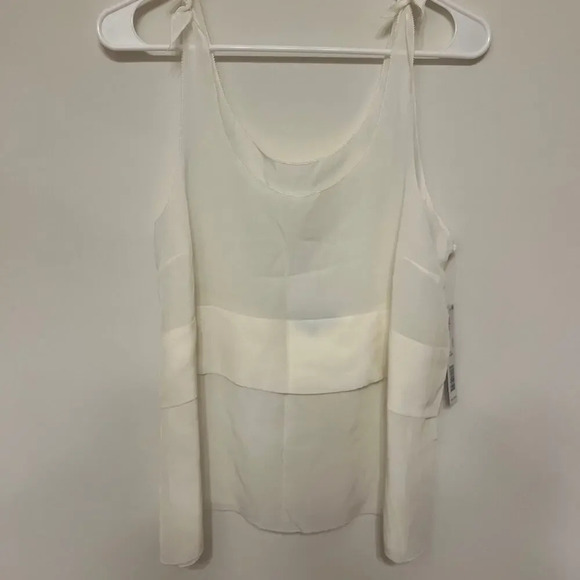 Antonio melani white formal Tank Top XS NEW NWT - Picture 1 of 6